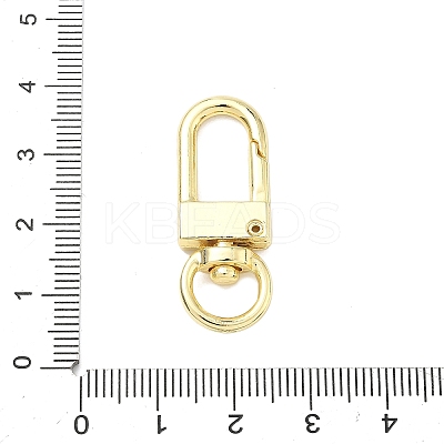 Brass Swivel Clasps KK-C156-07G-1