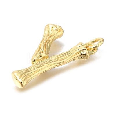 Rack Plating Brass Pendants KK-I721-01G-Y-1