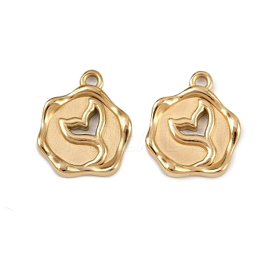 304 Stainless Steel Pendants STAS-Z152-04G-04-1