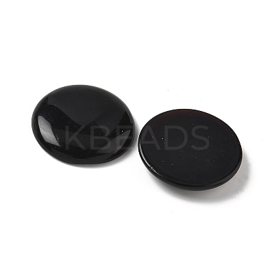 Natural Obsidian Cabochons G-C189-05A-1