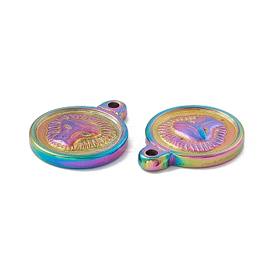 Ion Plating(IP)  304 Stainless Steel Pendants STAS-E169-13M-1