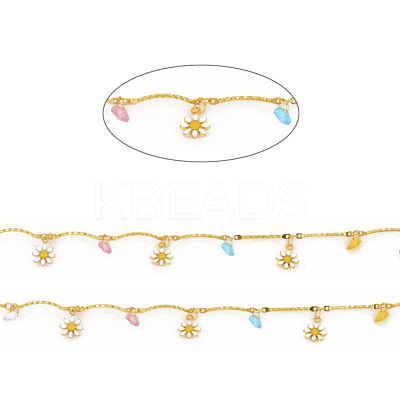 3.28 Feet Handmade Brass Scalloped Bar Chains X-CHC-F011-18-G-1