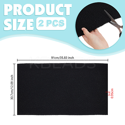 Activated Carbon Sponge for Car AJEW-WH0248-904-1