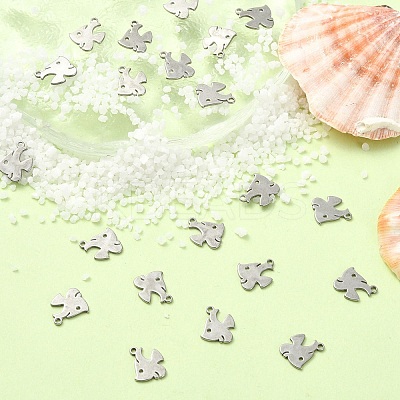 304 Stainless Steel Charms STAS-CJC0008-22P-1