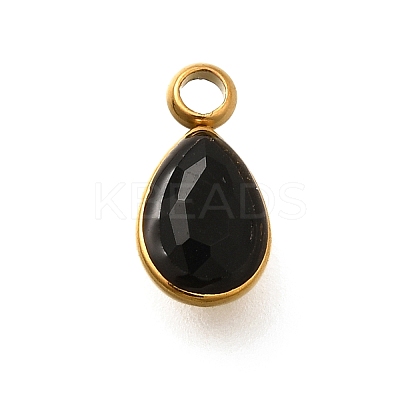 304 Stainless Steel Pendants STAS-Q346-04G-08-1