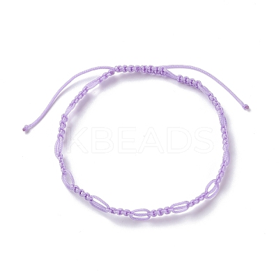 Nylon Thread Braided Anklet AJEW-AN00463-1