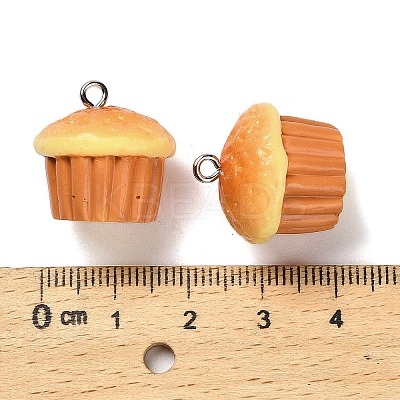 3D Opaque Resin Pendants RESI-G111-03-1