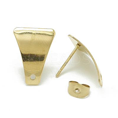 304 Stainless Steel Stud Earring Findings X-STAS-Q225-10G-1
