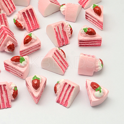 Triangle Cake Resin Decoden Cabochons CRES-R183-23A-1