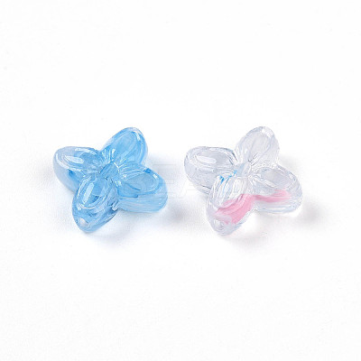 Transparent Acrylic Beads X1-TACR-T028-35J-1