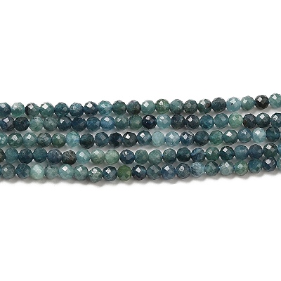 Natural Blue Tourmaline Beads Strands LS-G-E608-A05-B-1