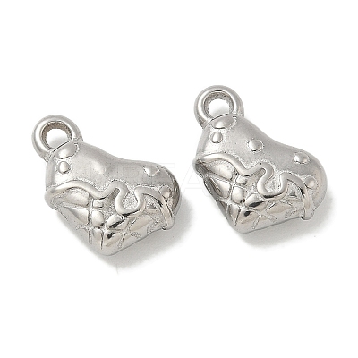 Anti-Tarnish 304 Stainless Steel Charms STAS-Q334-03P-1