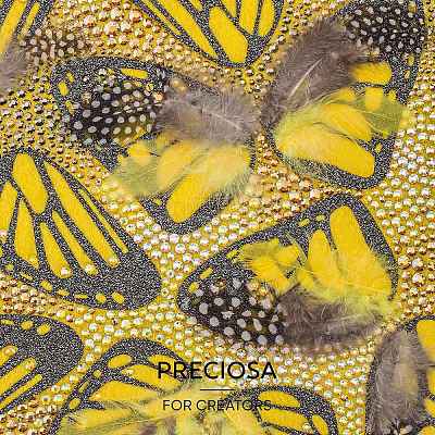 Preciosa® MAXIMA Crystal No Hotfix Flatback Stones Y-PRC-NSS10-90070-1