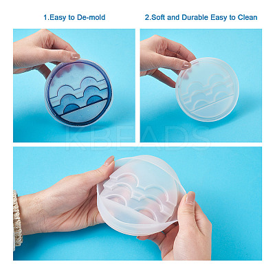 DIY Eyelash Tray Silicone Molds DIY-BG0001-31-1
