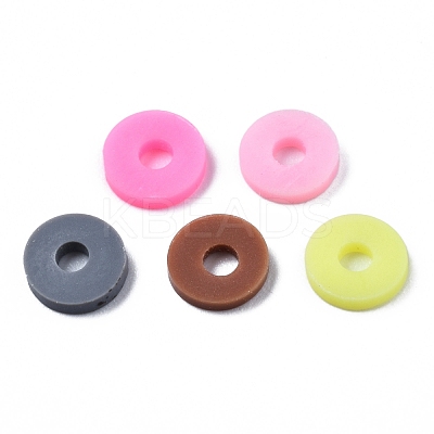 Handmade Polymer Clay Beads CLAY-T019-02B-38-1
