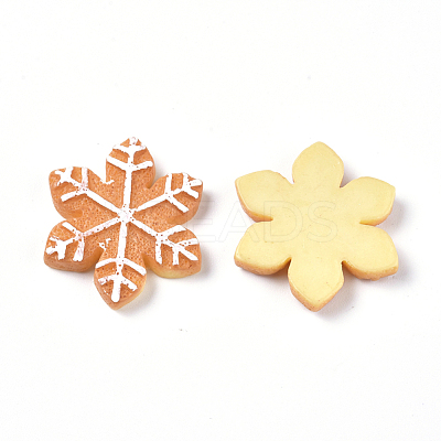 Christmas Theme Resin Cabochons RESI-CJC0001-37K-1