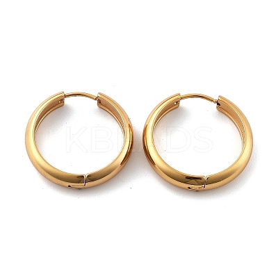 201 Stainless Steel Hoop Earrings LS-EJEW-P304-15A-G-1