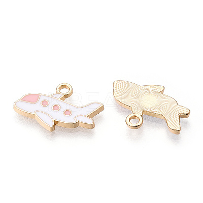 Alloy Enamel Pendants PALLOY-S133-010C-1