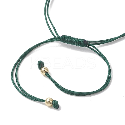6Pcs 6 Colors Braided Nylon Cord Bracelet Making AJEW-JB01569-1