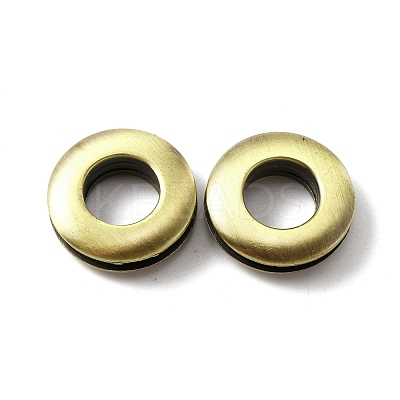 Alloy Grommet Eyelet Findings FIND-WH0145-25A-BAB-1