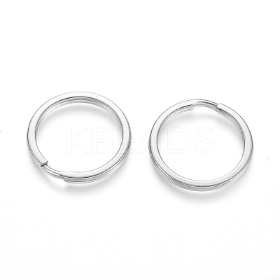 Tarnish Resistant 304 Stainless Steel Split Key Rings LS-STAS-I123-23A-1