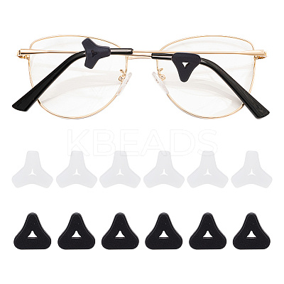 12 Pairs 6 Styles Silicone Eyeglasses Ear Grip FIND-DR0001-02-1