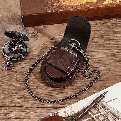 PU Leather Watch Pouch AJEW-WH0455-58AB-1
