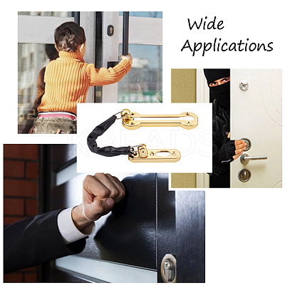 Stainless Steel Swing Bar Door Lock LS-SW-TAC0002-02B-1