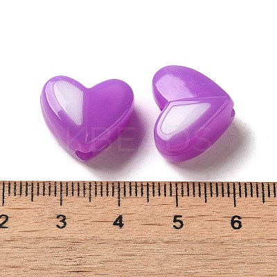 Imitation Jelly Acrylic Opaque Beads SACR-R741-01H-1