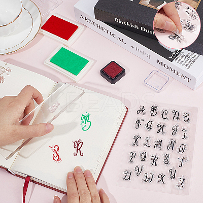 Clear Silicone Stamps DIY-WH0504-53-1