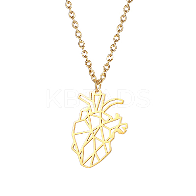 304 Stainless Steel Pendant Necklaces IO1415-2-1