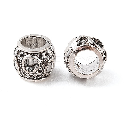 Tibetan Style Alloy European Beads FIND-C060-013AS-1