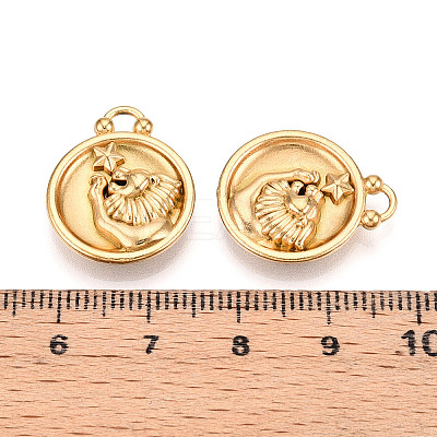 304 Stainless Steel Pendants STAS-N109-148G-05-1