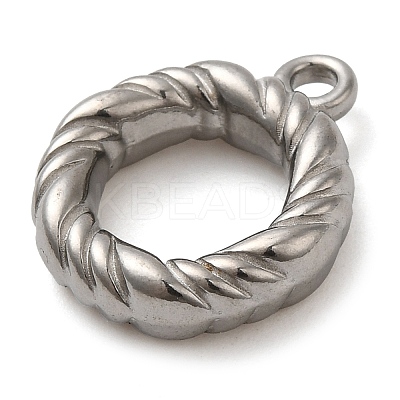 304 Stainless Steel Pendants STAS-M070-11P-1