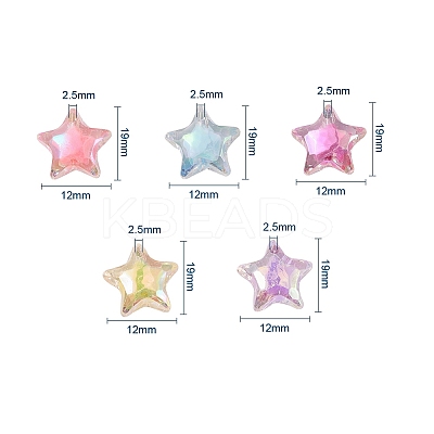 Plating Acrylic Beads PACR-CJ0001-06-1