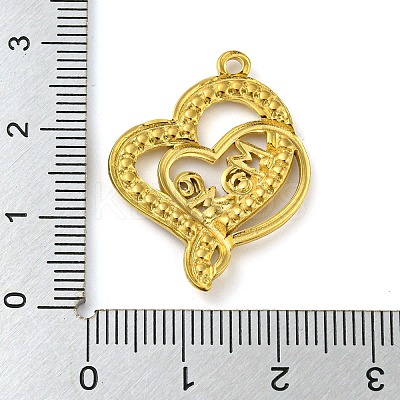 Ion Plating(IP) Real 18K Gold Plated 304 Stainless Steel Rhinestone Pendants STAS-P341-07G-01-1