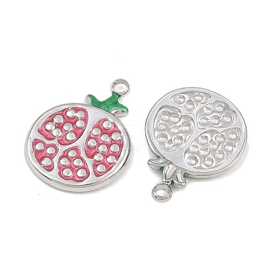 304 Stainless Steel Enamel Pendants STAS-Z166-23E-P-1