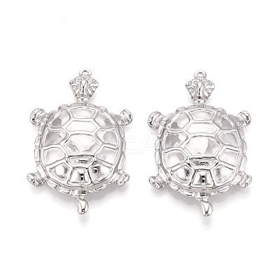 304 Stainless Steel Turtle Pendants STAS-T069-19P-1