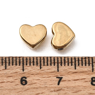 Valentine's Day 304 Stainless Steel Spacer Beads STAS-L315-075G-09-1