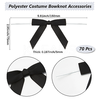 70Pcs Polyester Costume Accessories DIY-BBC0002-60B-1