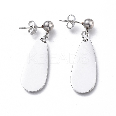 Non-Tarnish 304 Stainless Steel Paperclip Chains & Cable Chain Jewelry Sets SJEW-K153-55P-1