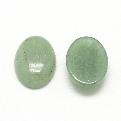 Natural Green Aventurine Cabochons LS-X-G-R415-14x10-43-1