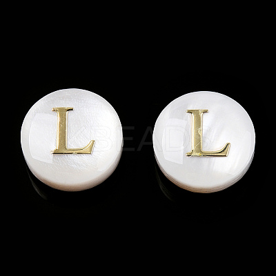 Natural Freshwater Shell Beads SHEL-N036-01L-1