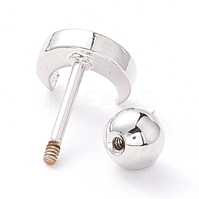 Moon Enamel Stud Earrings LS-EJEW-A065-12P-1