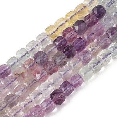 Natural Fluorite Beads Strands G-G991-C01-1