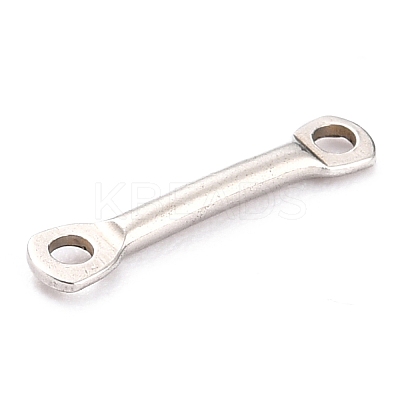 Tarnish Resistant 201 Stainless Steel Links Connectors STAS-B011-01C-P-1