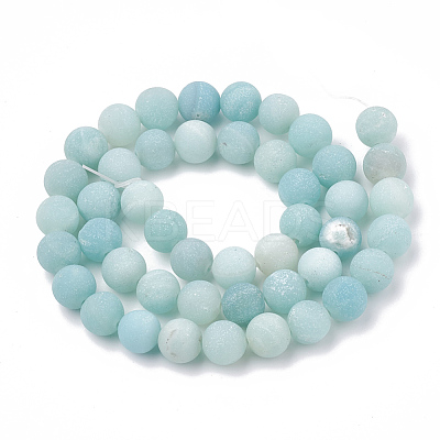 Natural Amazonite Beads Strands G-T106-190-1