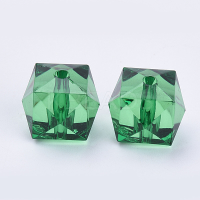 Transparent Acrylic Beads TACR-Q259-8mm-V17-1