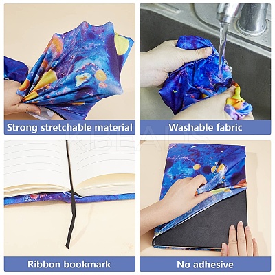 Polyester Book Covers OFST-WH0009-109-1