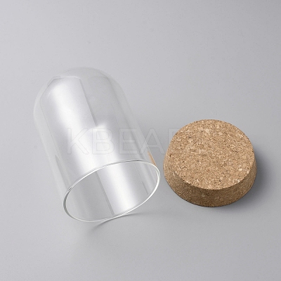 Glass Dome Cover LS-FIND-WH0152-346A-1